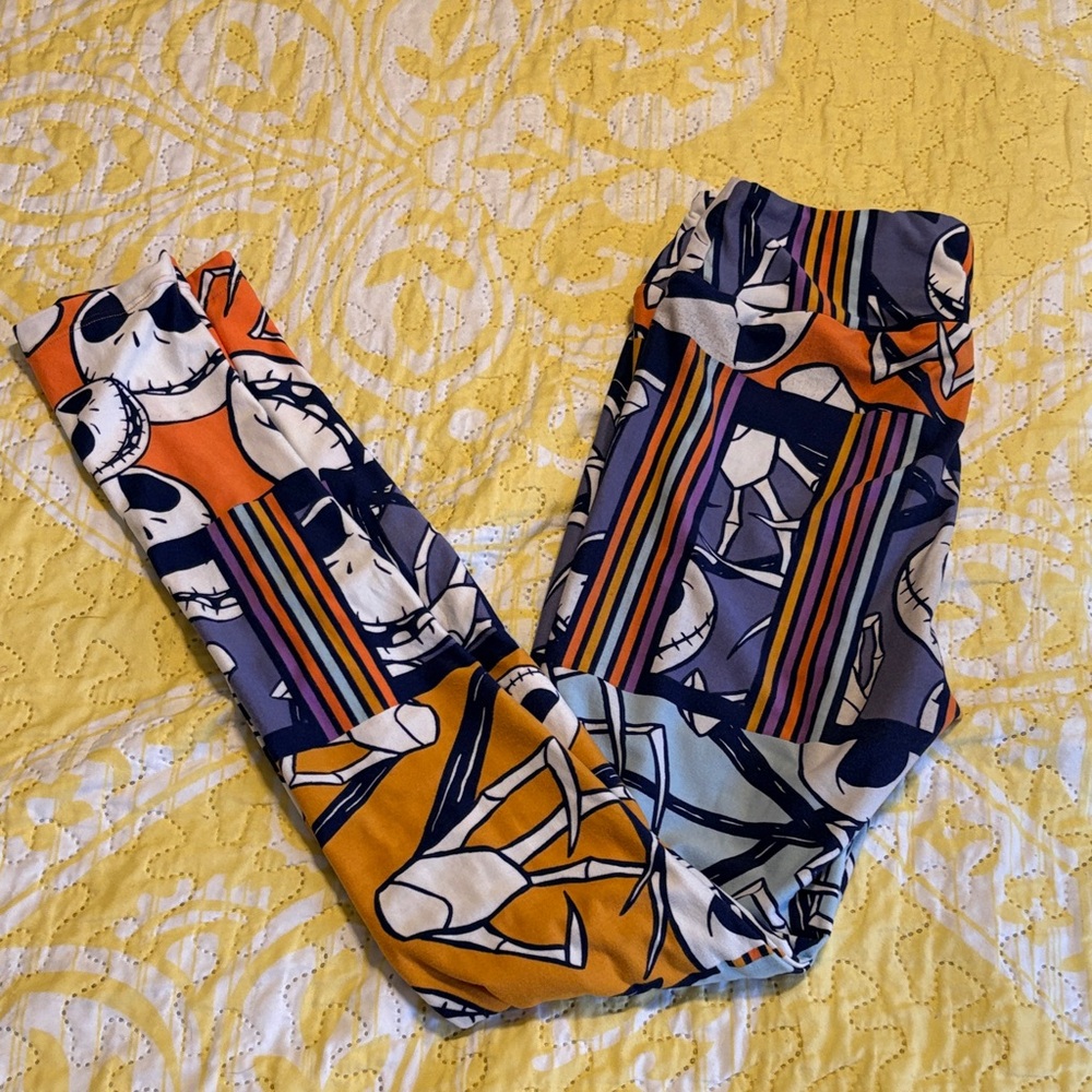 LuLaRoe Multicolor Patterned Leggings